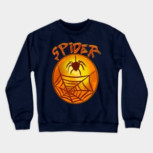 big spider silhouette Crewneck Sweatshirt